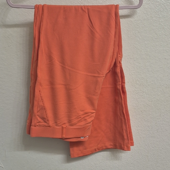 Betabrand Bold Orange Trousers - Picture 1 of 2